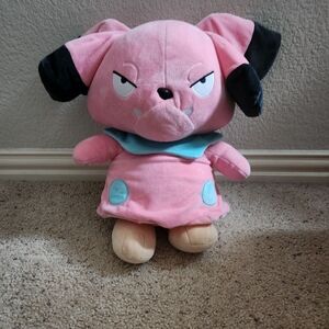 Snubbull Pokemon Build-A-Bear Pink Bulldog Plush